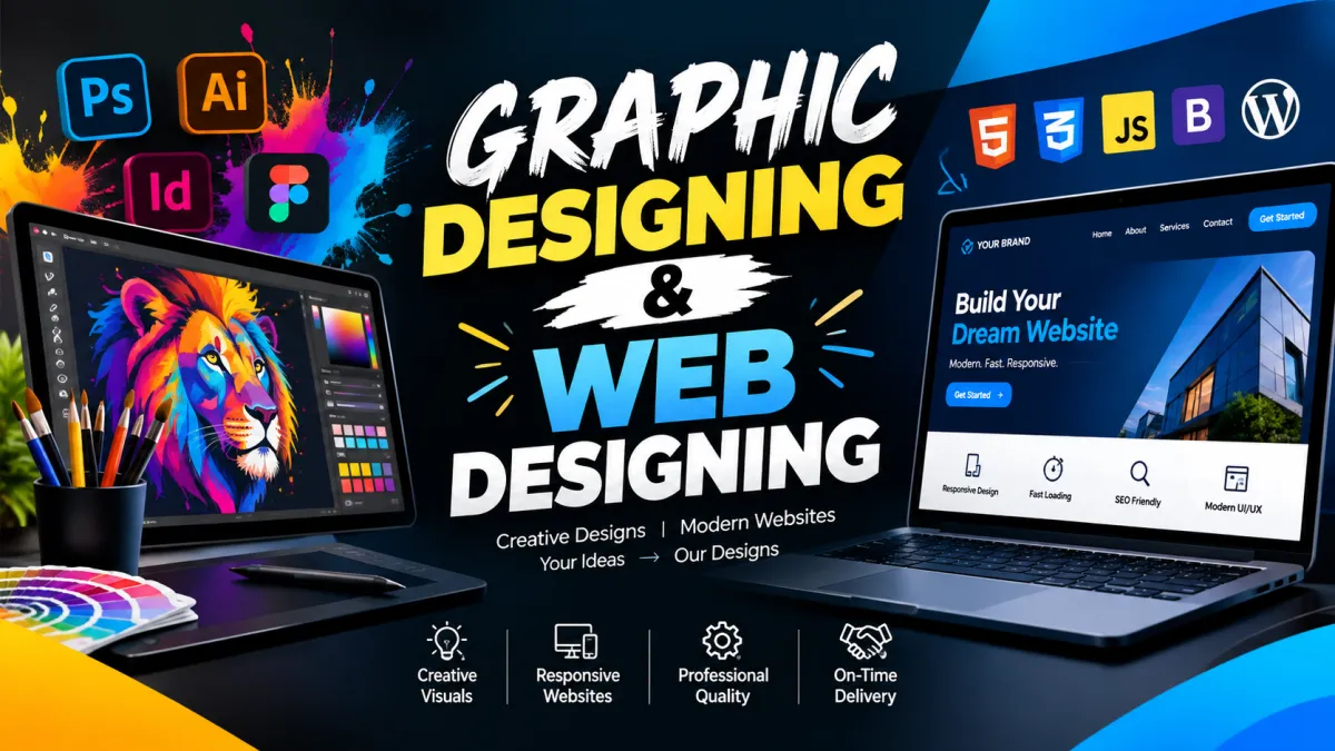 Do design and web designing 